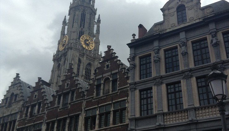 Это - Кафедральный Собор Антверпена