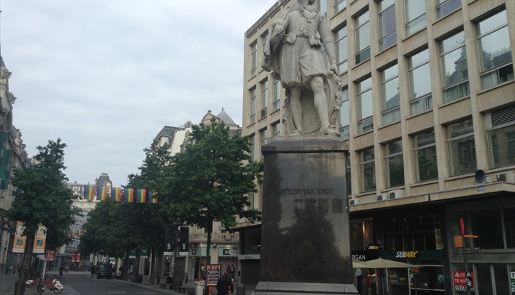 Памятник Антонису  ван Дейку