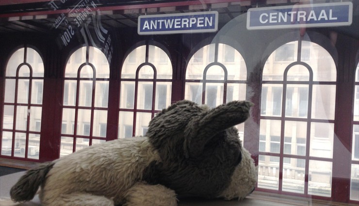 Едем на Южный вокзал Антверпена