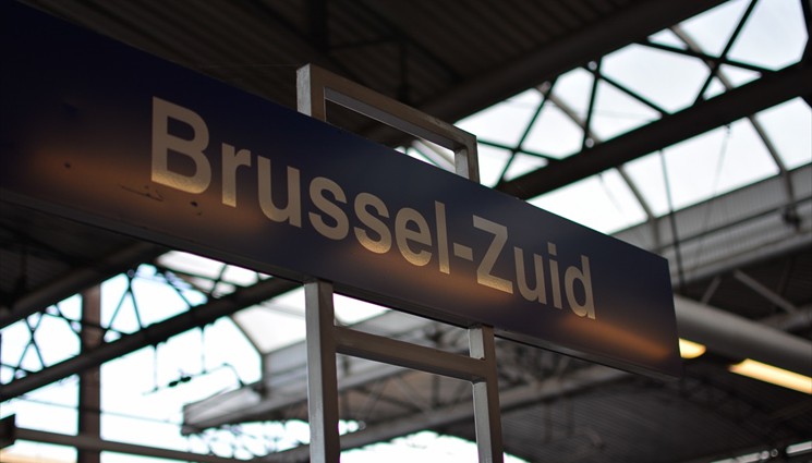 В Брюсселе добираемся до Южного Вокзала
