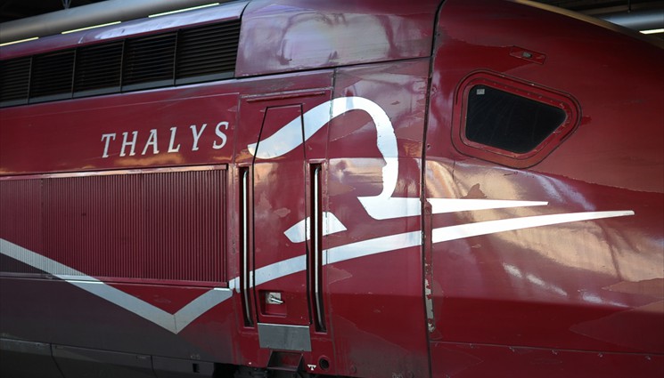 Поезда компании Thalys уезжают в Амстердам только с Южного Вокзала