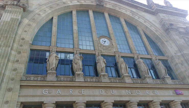 Северный вокзал в Париже