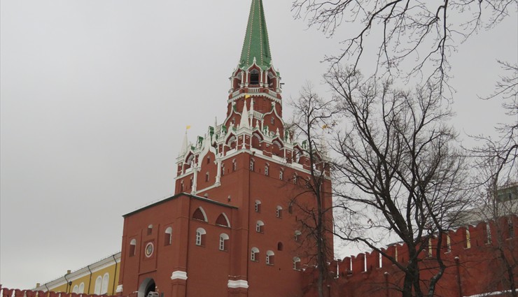 It is a fortified complex at the heart of Moscow