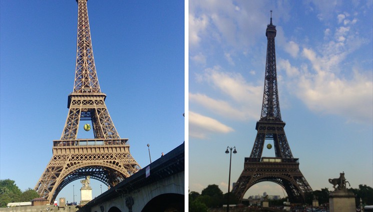 Известный инженер Гюстав Эйфель внес на рассмотрение в администрацию Парижа свой проект 300-метровой железной башни