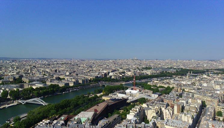 Виды на Париж с Башни