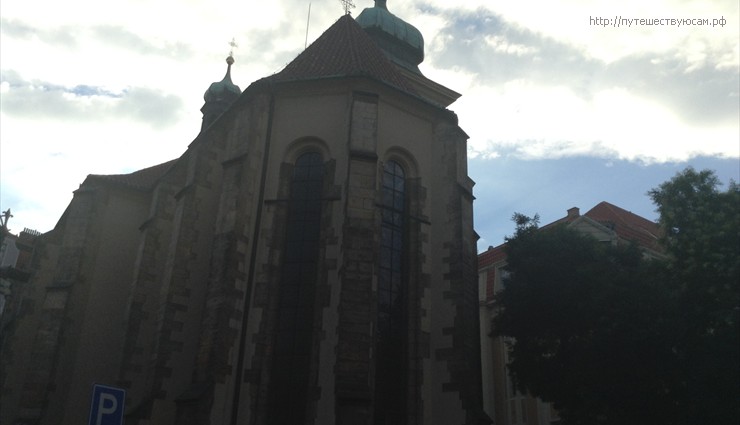 Церковь была построена в 1346 году для бенедиктского монастыря