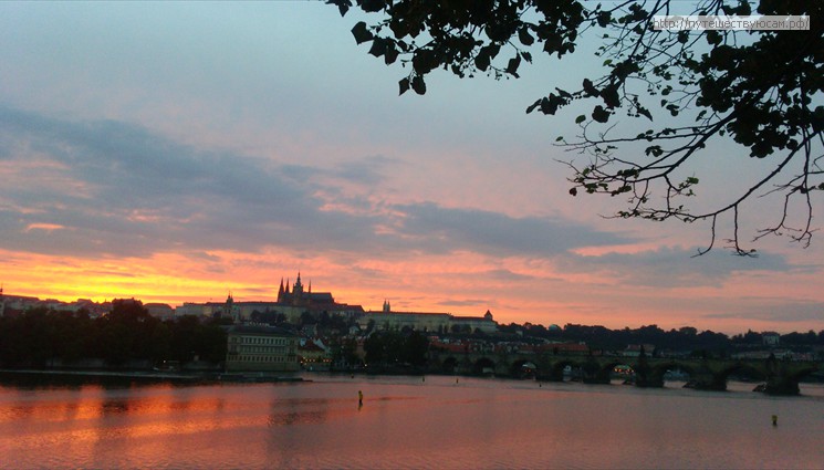 Вечерняя прогулка по Праге