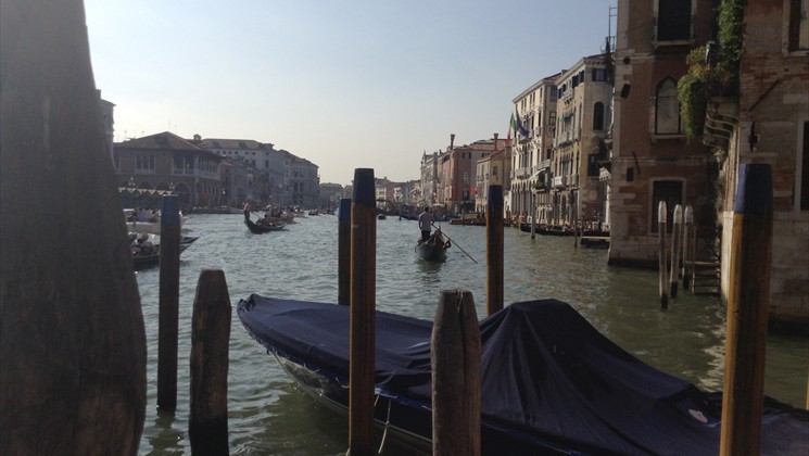 Мы любовались Каналом Венеции