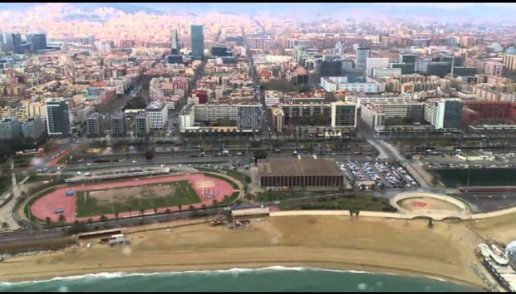 Вертолетная прогулка над Барселоной