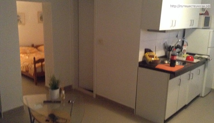 В апартаментах и номерах-студио с кухней предоставляется бесплатный Wi-Fi