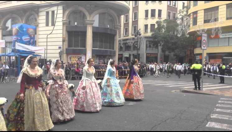 Парад в Валенсии в 2016 году