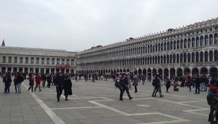 Площадь Святого Марка в Венеции, Италия