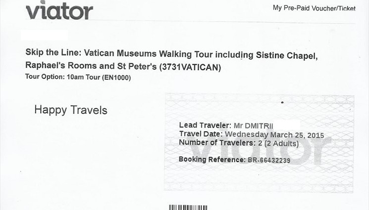 Мы готовы идти на экскурсию в Ватикан!