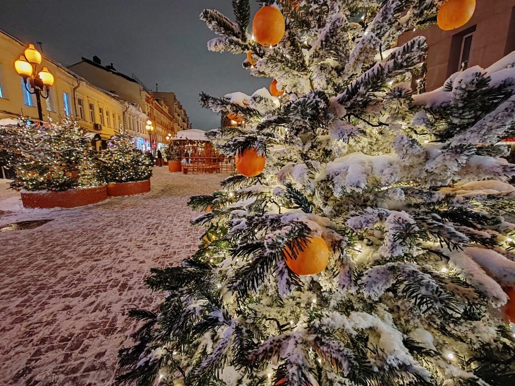 Вечерняя атмосфера Арбата