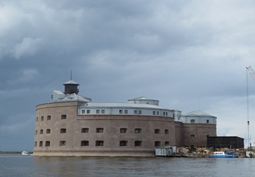 Форты Кронштадта с воды